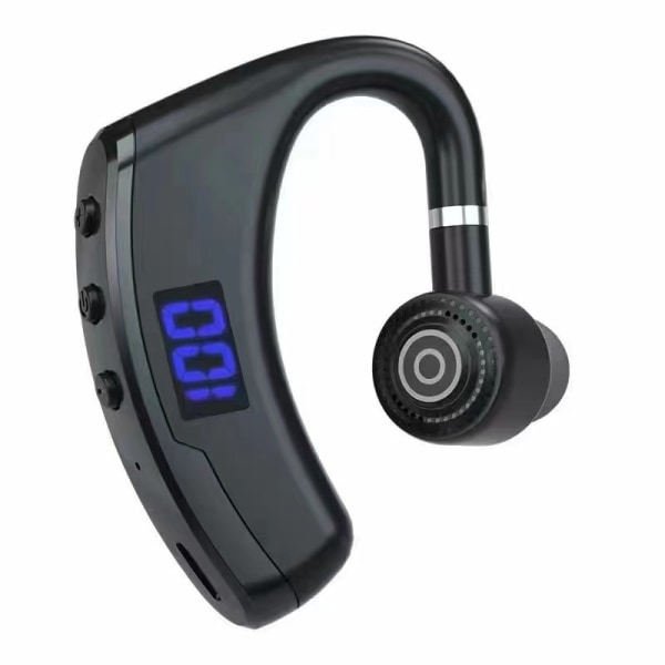 v9 business hängöra utomhussport trådlöst bluetooth headset LED digital lång standby