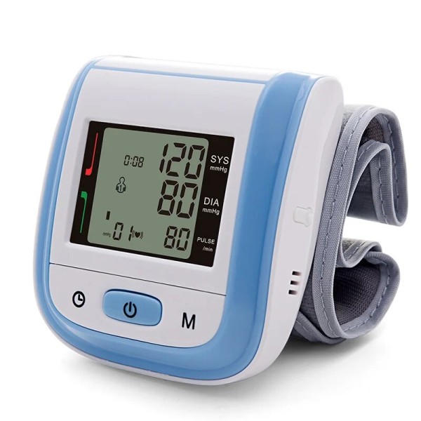 Tonometer Automatisk handled Digital blodtrycksmätare Digital lcd Sfgmomanometer Pulsmätare