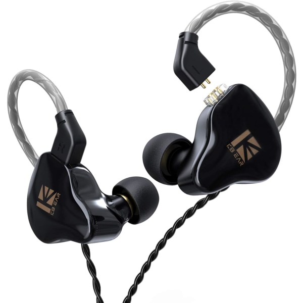 KBEAR Quebec KS1 in-ear headset in-line datorspelheadset