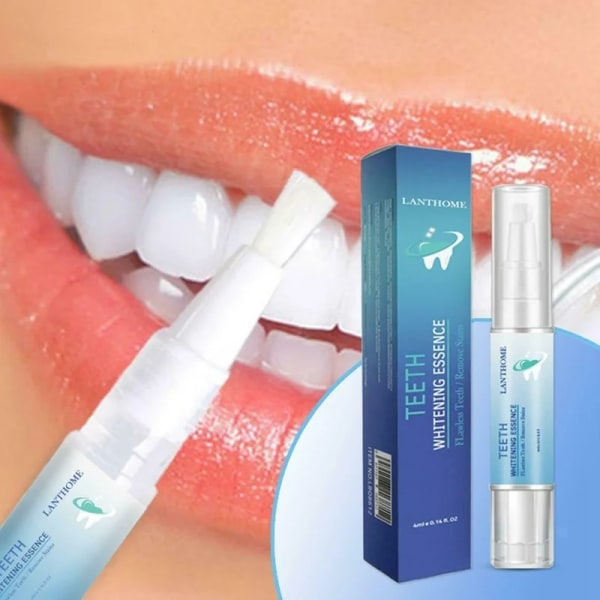 2st 4ml Oral Care Teeth Whitening Essence Pen Bleach Dental Gel Enkel att använda Säker munhygien Tandblekningspenna