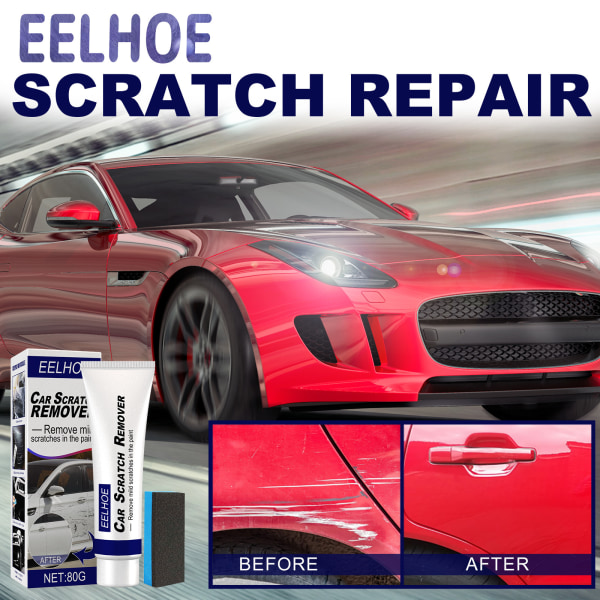 Repborttagare för bil, Reparation Polering Repborttagning Vax Reparation Kit, Reparationsborttagningsmedel för billack för alla bilar