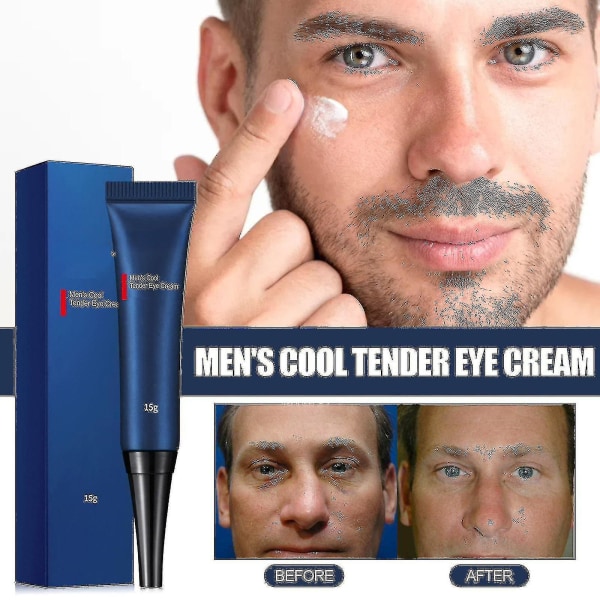 Cool Tender Eye Cream för män, Moisturizing Eye Cream för män