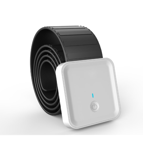 Smart Bluetooth sömnandningsmonitor Sömnhjälp Icke-bärbar Smart sömnmonitor Sömnrapport Musiksvängövervakning，vit