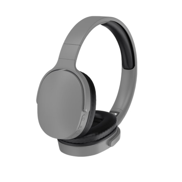 Stereo trådlöst huvudband Half Pack Bluetooth 5.3 hörlurar Grå