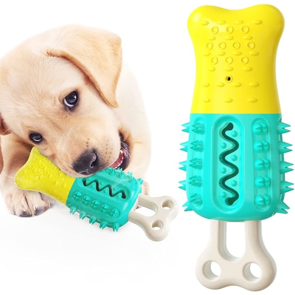 Hundtuggande leksak Hundtandborste Bittåliga tänder Rengöringspinne Hundleksak Utomhusgummi Hundbettleksak Hundbitning