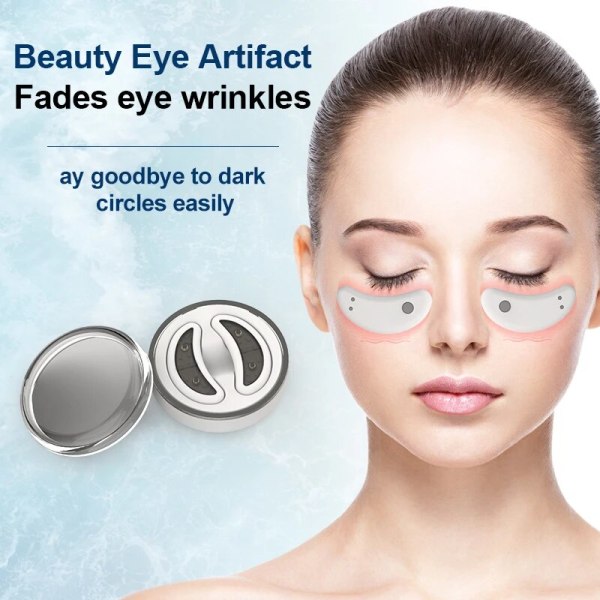 Ny ögonvård Mörka cirklar Ta bort Machine Eye Massager Eye EMS ansiktslyftande Skönhetsanordning