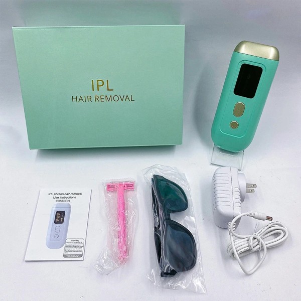 Dropshipping IPL elektrisk laserepilator för kvinna 99999 Blixtar Photon Smärtfri laser hårborttagning Depliator Enheter för hemmabruk