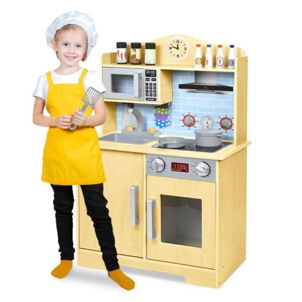 YRHOME Barnkök matlagningsleksaker spel köksleksaker kökspresenter för barn barnspel kök och tillbehör