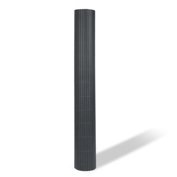 YRHOME PVC Balkongskärm - Trädgårdsskyddsmatta - Vindskydd - 120x1000cm