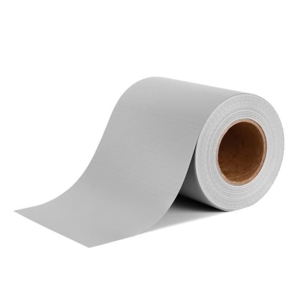 YRHOME PVC Privacy Strips - Grå - 35m x 19cm - Vind- och integritetsskydd
