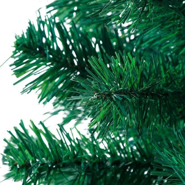 YRHOME konstgjord julgran 150 cm grön julgran PVC-julgran konstgjord gran Juldekorationsställ ingår