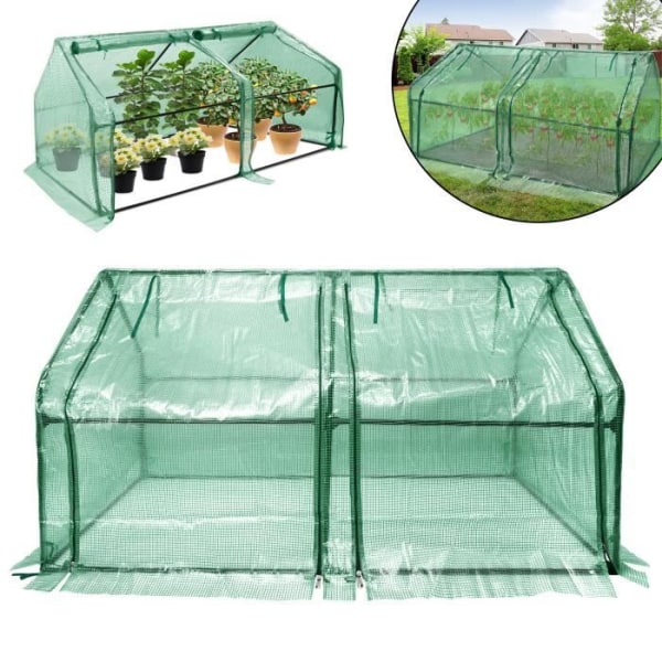 YRHOME Mini Greenhouse - 180 cm - Plastfilm - Skydd mot regn och frost