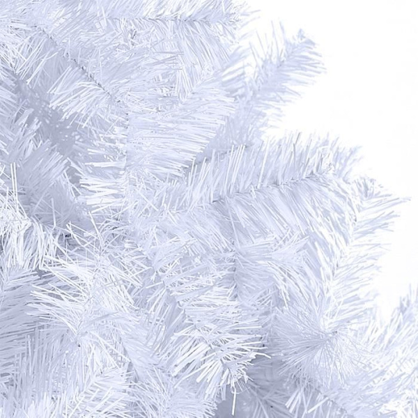 YRHOME konstgjord julgran 180 cm vit julgran PVC julgran konstgjord
