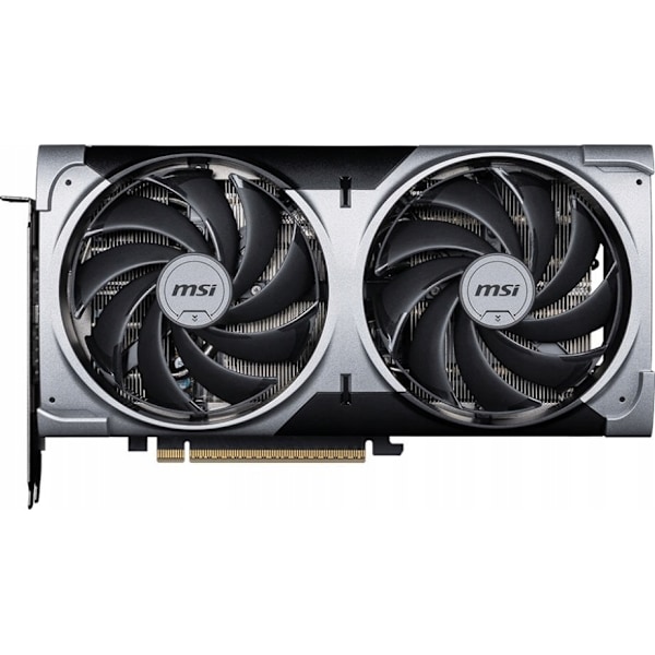 GeForce MSI RTX 5070 Ventus 2X OC 12GB GDDR7 DLSS 4 musta