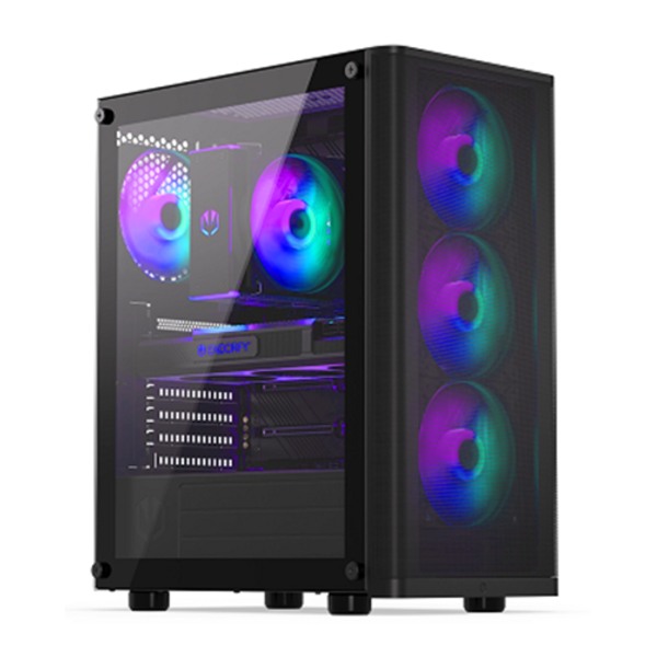 VIST Speldator VENTUM PC Gaming Ryzen 9 5900X - RAM 32GB - Radeon RX 7600 - SSD 1TB M.2 - WIFI - Windows 11 Pro