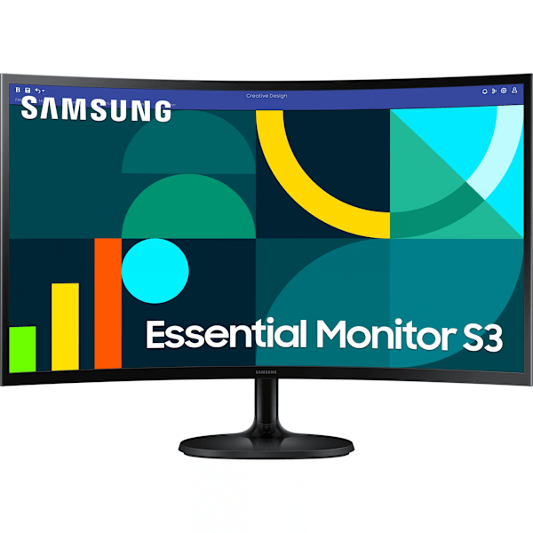 LCD Samsung LS27D364GAU 27" FHD VA 100Hz Curved musta