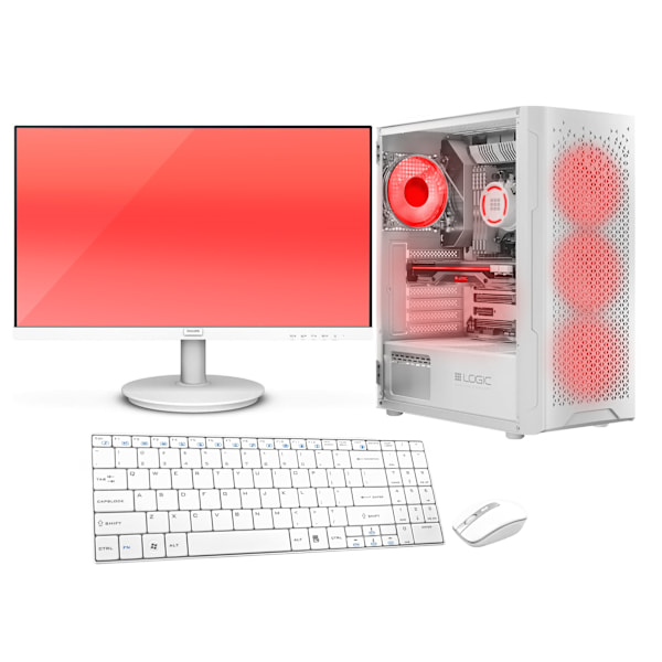 VIST Gaming Core i5 12400F - RAM 32GB - RTX 3050 - SSD 1TB M.2 - WIFI - LCD 24 - Windows 11 Pro