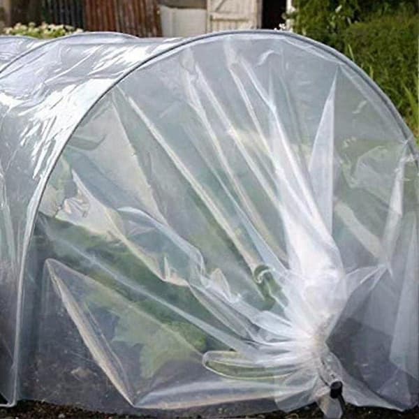 Kraftig polyetenplast, extra tjock klar trädgårdsväxthustäckning polyeten trädgårdsodlingsmembran för isolering & 2*10M