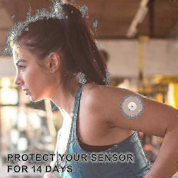 Libre 3 Sensor Skydd 10-100 Pack - Vattentäta Självhäftande Plåster, Transparent, Skyddande Hud, Medicinskt Sensorplåster 20PCS