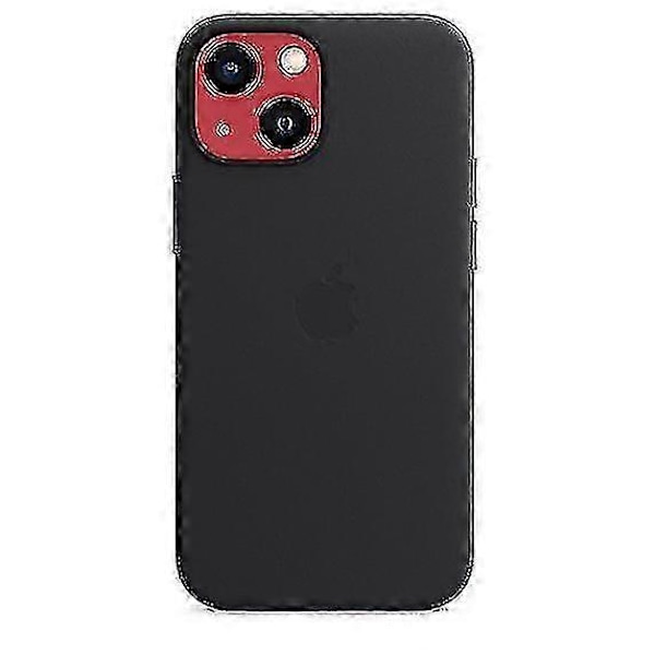 Läderfodral för iPhone 13 Mini med MagSafe Midnight Black