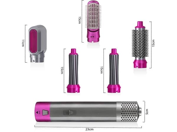 Air Styler / Varmluftsborste / Hårstyler - 5 delar