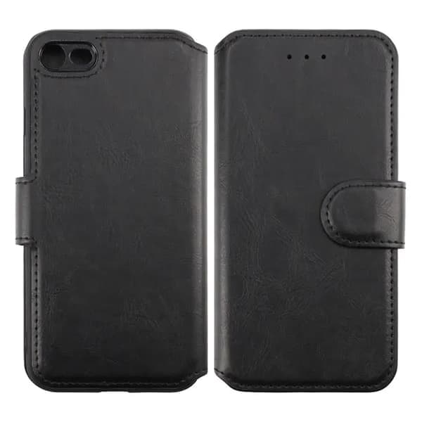 iPhone 7/8/SE 2020 Lompakkokotelo Extra ShortFack Rvelonilla - Musta Musta Musta
