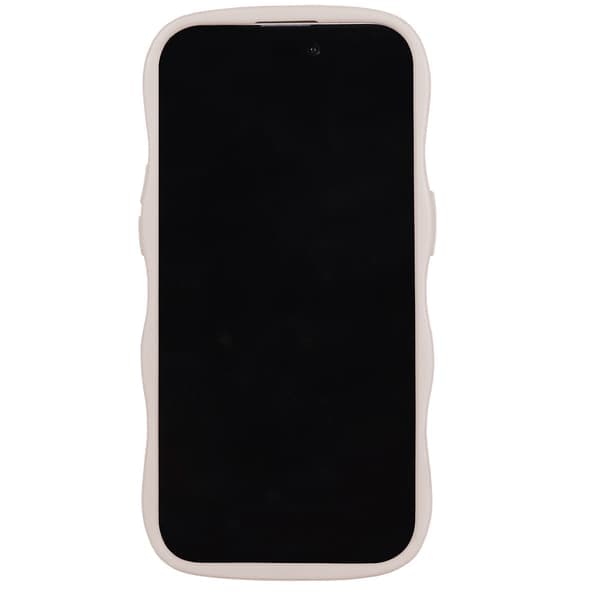 Täysi iPhone 14 Pro -kuori, aaltoileva vaalea beige