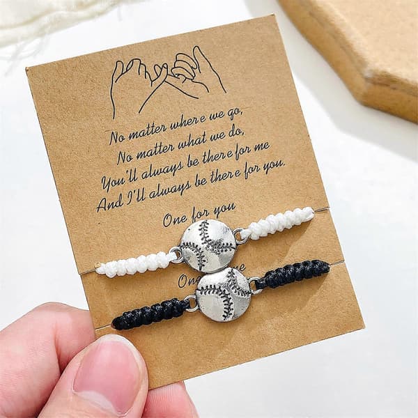 Håndlavet justerbart vokslinearmbånd til mænd og kvinder - Modevævet armbånd, daglig brug, smykker til dates 3