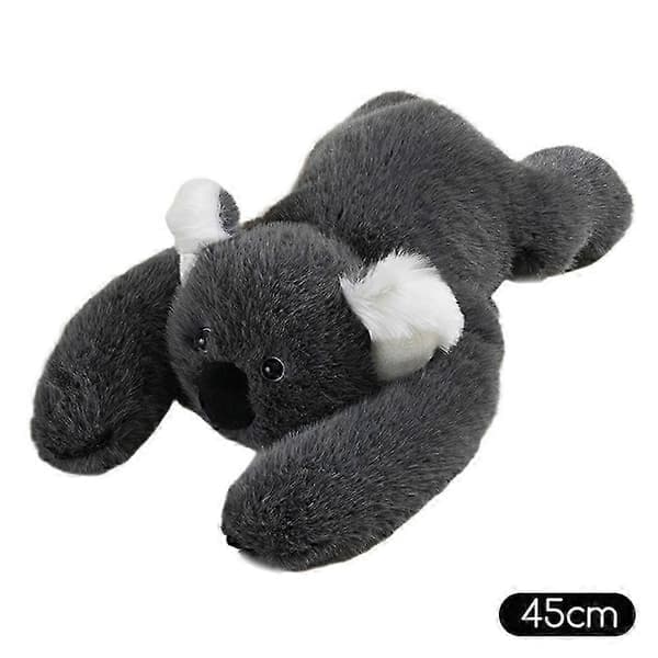 Vektede kosedyr for barn og voksne, klempute for angstlindring og søvnstøtte, søte kosedyr julegaver til Koala 45cm