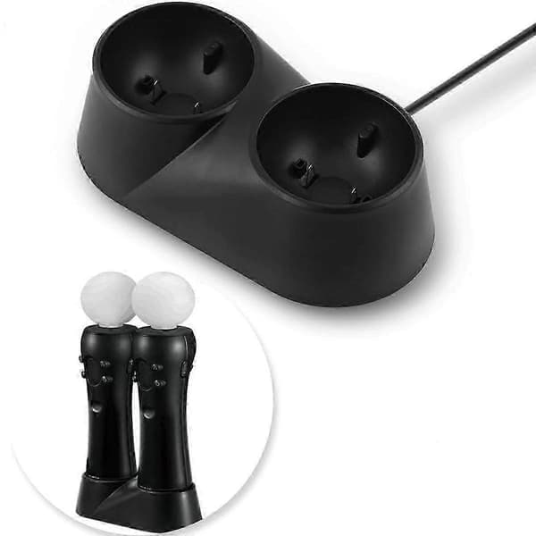 PS4 VR Move Motion Controllers - Forbedret opladningsløsning til virtual reality-kontroller (C)