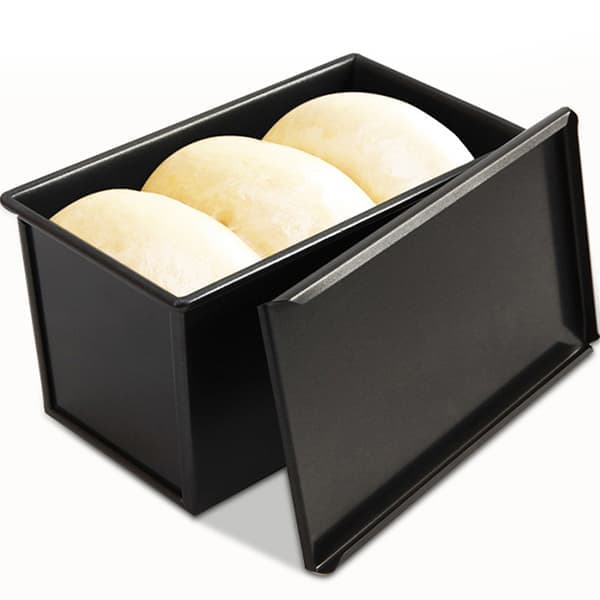 Bageform til toast, brød, kager, småkager, brødbageform, form, bageform med låg