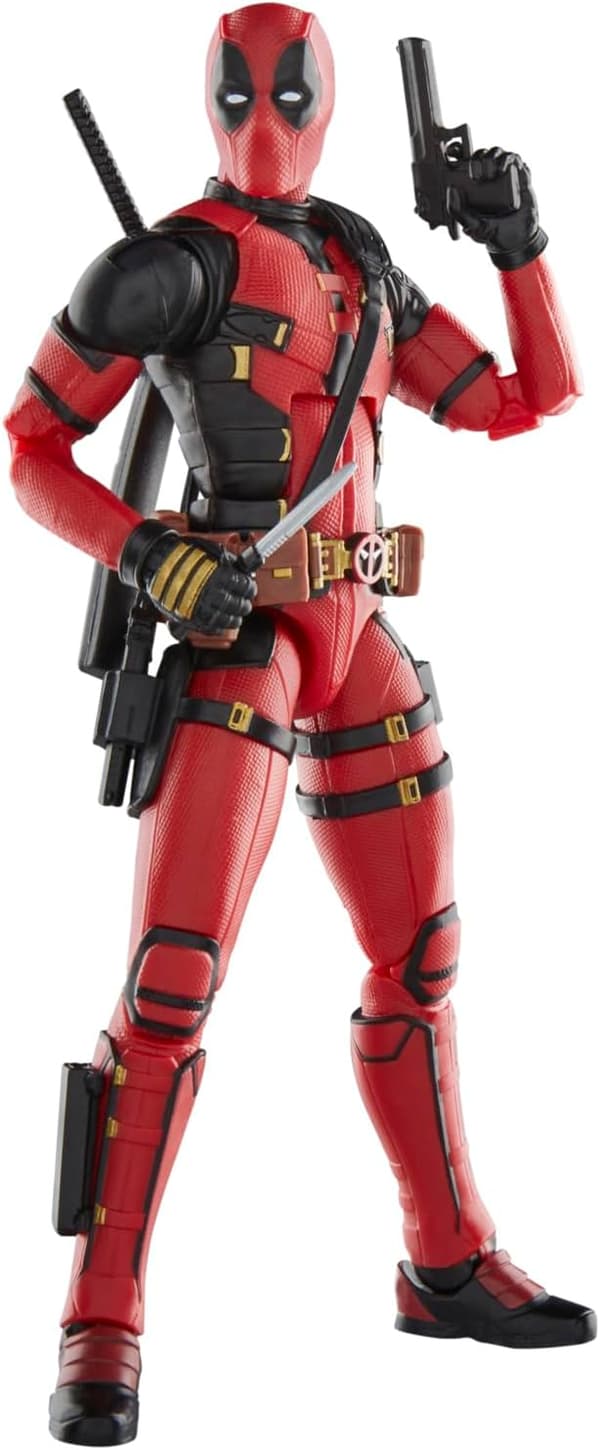 Marvel Legend Deadpool, Deadpool og Wolverine samleobjekter 6-tommer (ca. 15,2 cm) bevægelige statuer