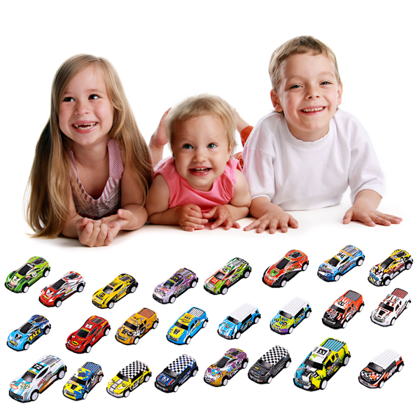 Halloween 24 Dages Nedtælling Blind Box Legetøjsbil Børnegave Digital Racing Julekalender Car