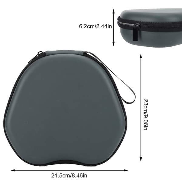 Rejseetui kompatibelt med Airpods Max, grå