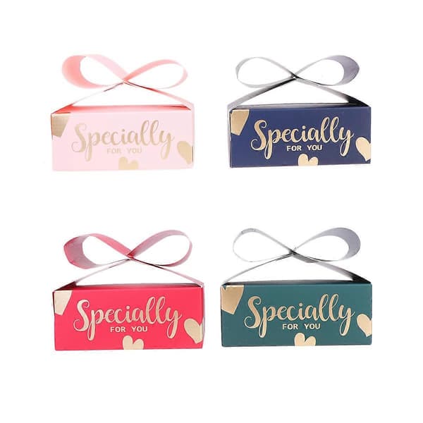 Bryllupsslikæske Papiremballageæsker til opbevaring 16 stk. Assorteret farve