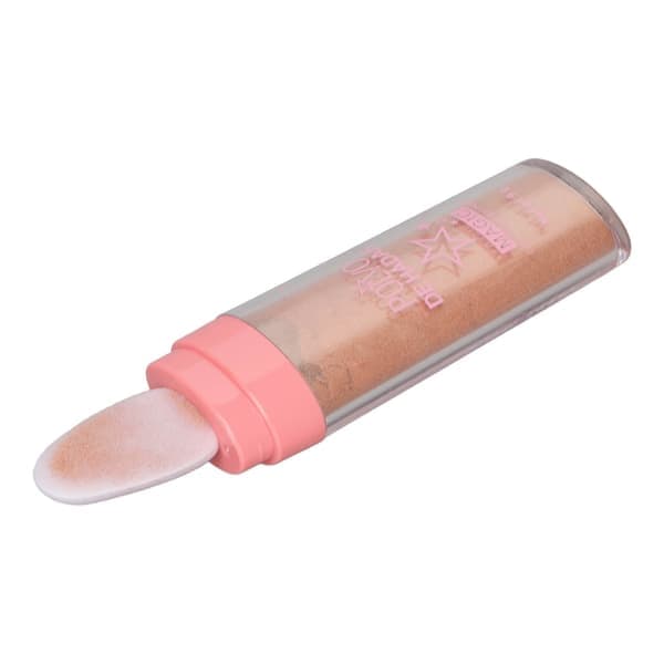 Highlight Powder Stick Puff 9g Skinnende Glitrende Highlight Patting Powder til Makeup Gyldenbrun