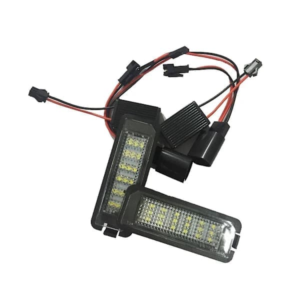 2x 24 LED Nummerpladelys B6 B7 Golf MK5 MK6 Som vist