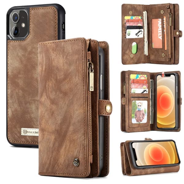 Caseme 008 iPhone 15 Plus -ruskea brown