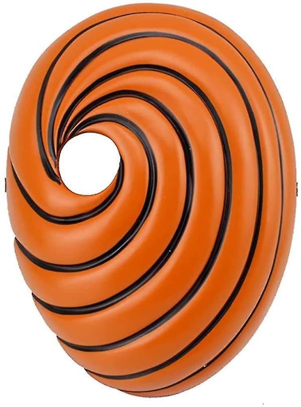 Anime Naruto Uchiha Obito -naamio Akatsuki Tobi Halloween-asu rekvisiitta aikuisille - FF