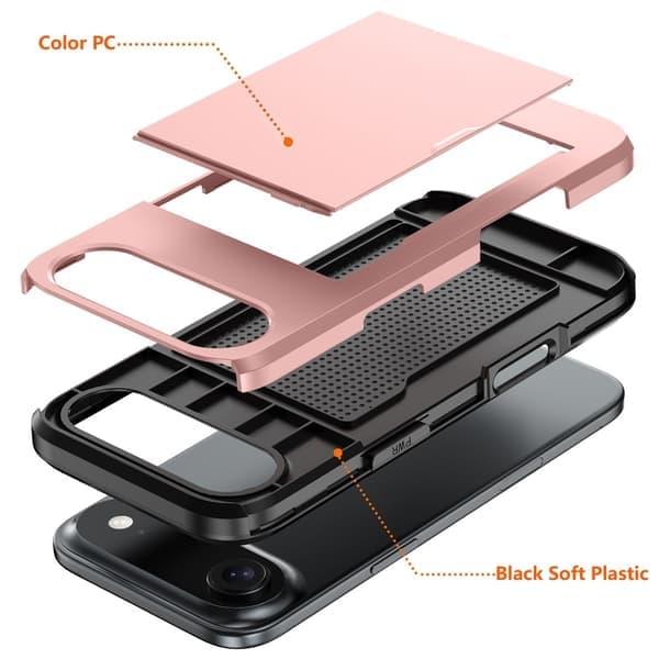 iPhone Air Scale Hybrid med ShortFack Grå