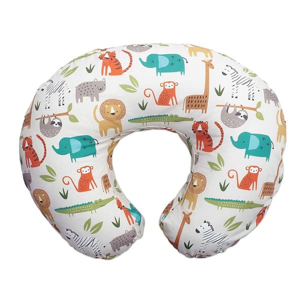 U-formet ammepute for amming, ergonomisk ammepute med avtakbart vaskbart jungeldyrtrekk pillow core