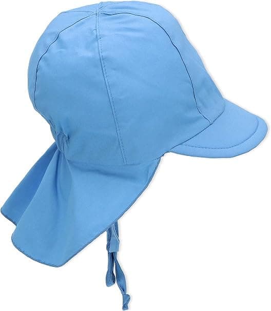 Blå - 1 del med maske, snor og lue, hodeomkrets 44-48cm