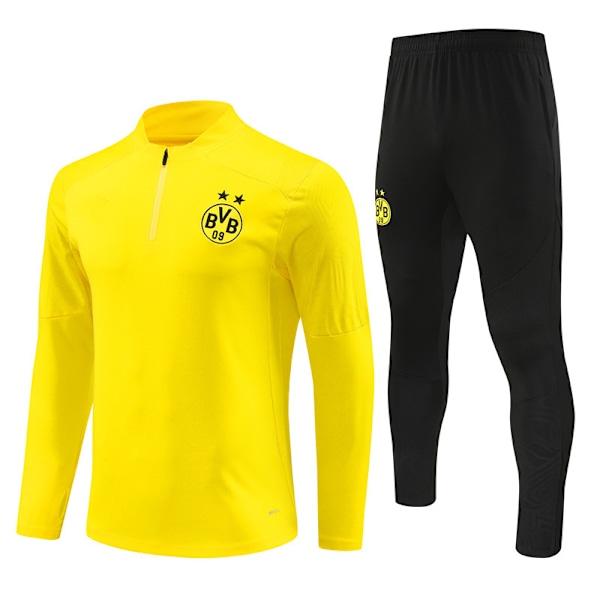 2425 uutta Dortmund-pelipaitaa aikuisille ja lapsille pitkähihaisina jalkapalloharjoitusasuina Yellow 12