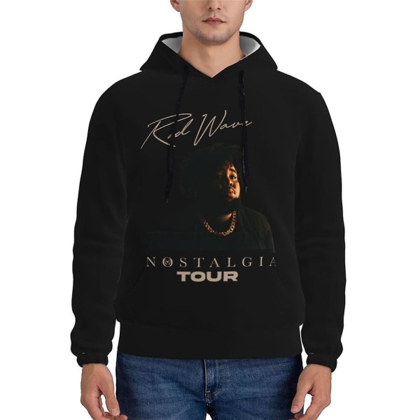 Rod Wave Hoodie Nostalgia Tour Musik 2024 Mode High Street Hip Hop Langærmet Hættetrøje til Mænd & Kvinder S