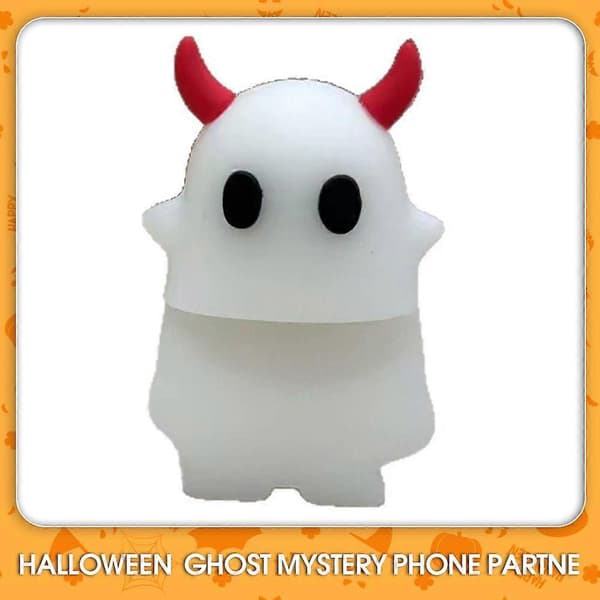 Ghostees Mystery Phone Buddy - Ghost Blind Box for mobiltelefon Little bow
