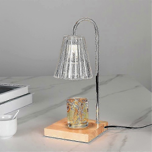 Aromaterapi Smeltevoks Lampe Dimbar Nattlys Bordlys Lysestakevarmer Lampe