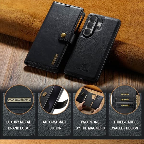 DG MING 2-i-1 Magnetpung etui til Samsung Galaxy S26 Ultra