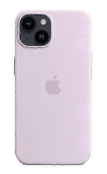 Silikonskal Kompatibelt med iPhone 14 - Mjuk Touch, Stötsäkert, Slimmat Skyddsskal Lilac