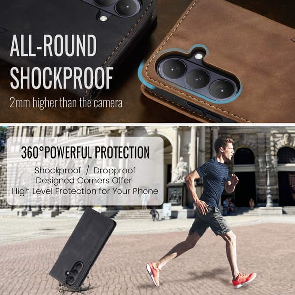 CASEME pung etui Samsung Galaxy S26 - Sort Sort Sort