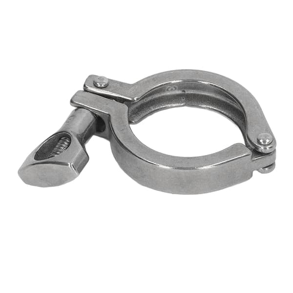 Rustfritt stål 304 Trippelklemme 1 Stift Fixtur Vingmutter for 38mm Rør